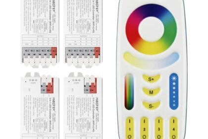 lighteu LED-Strip-Controller WiFi 2,4G Bluetooth für