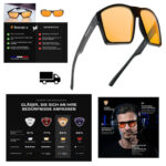 Blaulichtfilter Brille V3 Gaming Brille Herren