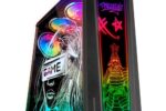 MCArt Schwarz, PC Gaming ATX Gehäuse,