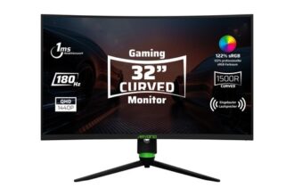 A32 V2 Curved Gaming Monitor, 32