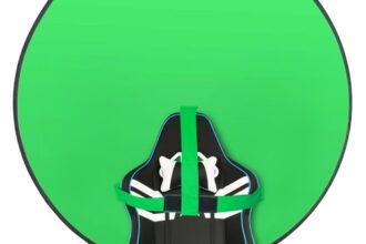 Greenscreen Hintergrund Tragbar 145 cm doppelseitig