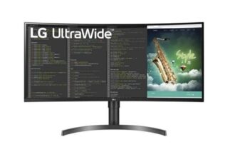 LG Monitor UltraWide 35WN75CP-B, Schwarz, 35