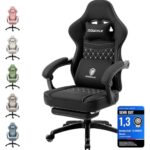 Gaming Stuhl Stoff, verstellbar, Ergonomisch, Bürostuhl,