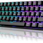 Mechanische Gaming-Tastatur 60% RGB Wireless Bluetooth