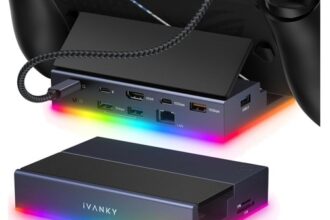 14-in-1 RGB Docking Station Laptop Gaming
