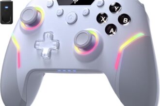 Wireless Controller RGB 6 Achsen Gyro