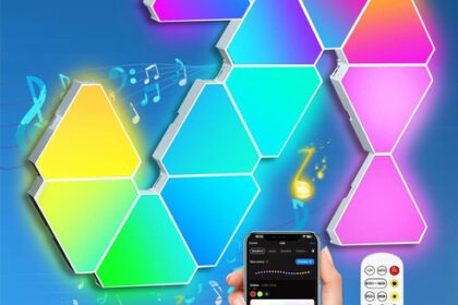 LED Dreiecke Leuchten Für Gaming Setup,