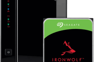 ASUSTOR AS5402T + Seagate Ironwolf 8TB - Produktbild