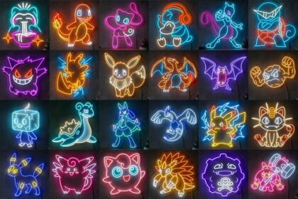 LED Neon Schild Anime Gaming Zimmer