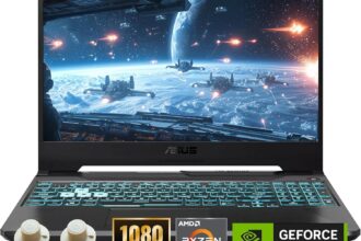 ASUS TUF A15 Gaming Notebook, AMD Ryzen 7 7435HS Prozessor, NVIDIA GeForce RTX 3050, 15,6 Zoll Full HD Display, 32GB DDR5 RAM