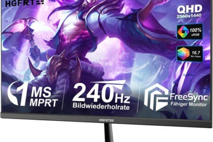 27 Zoll QHD Gaming Monitor, 240Hz