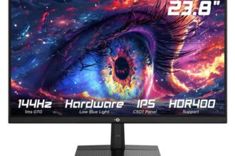 Gaming Monitor 23.8 Inch 144Hz Fast