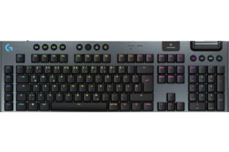 Logitech G915 X LIGHTSPEED Double-Shot-PBT-Tastenkappen Gaming-Tastatur