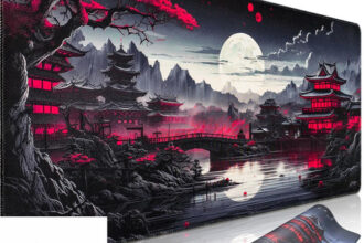 Niviy Gaming Mauspad 1400x600mm Rutschfest Gummiunter
