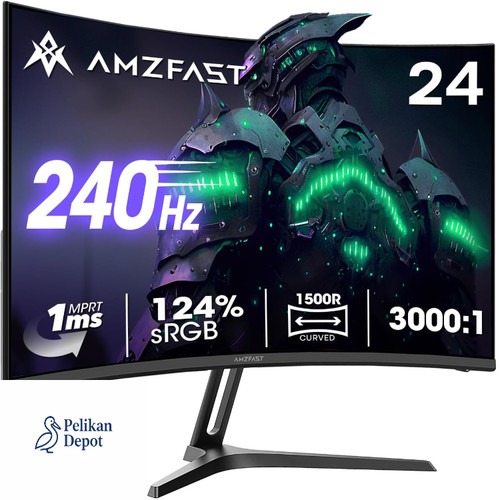 Gaming Monitor 24 Zoll Curved 240Hz