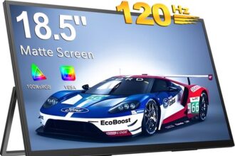 UPERFECT 18,5 Zoll Tragbarer Monitor 120Hz
