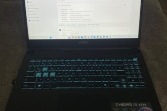 MSI Cyborg 15 gaming laptop 15.6