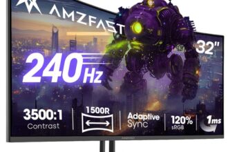 32 Zoll Curved Gaming Monitor 240Hz,