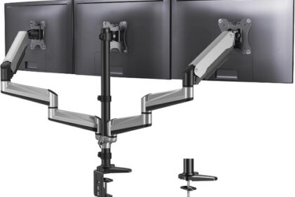 Monitorhalterung 3 Monitore 17-32 Zoll Höhenverstellbar