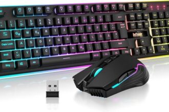 RedThunder K10 Kabellose Gaming Tastatur und
