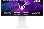 LG 34GX90SA-W – 34", UWQHD OLED