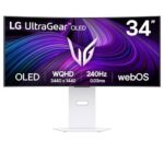 LG 34GX90SA-W – 34", UWQHD OLED