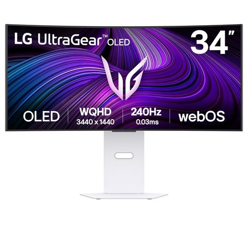 LG 34GX90SA-W – 34", UWQHD OLED