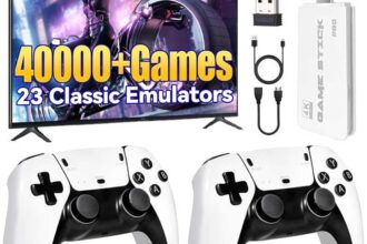 Retro-Gaming-Konsole mit 40.000 Spielen, 4K-HDMI, 64