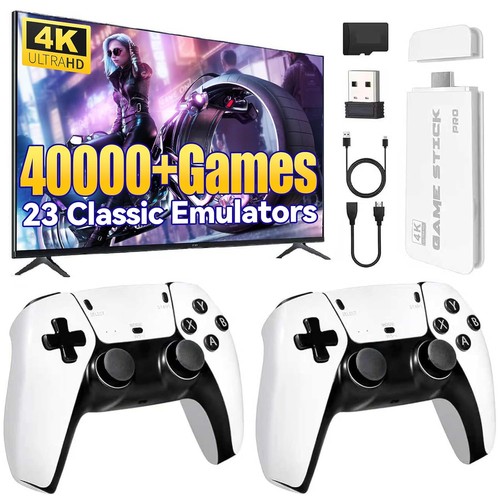 Retro-Gaming-Konsole mit 40.000 Spielen, 4K-HDMI, 64