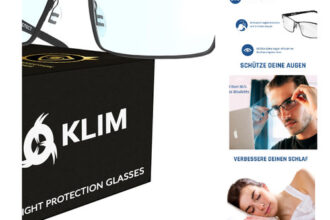 KLIM Optics Blaulichtfilter Brille Gaming PC