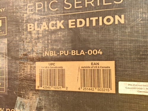 NOBLECHAIRS EPIC - Black Edition Gamingstuhl,