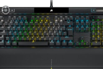 CORSAIR K100 RGB Optisch-Mechanische Kabelgebundene Gaming-Tastatur
