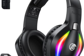 Fachixy Gaming Headset Wireless PS5 PS4