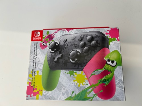 Nintendo Switch Pro Controller,Splatoon 2 Edition,Japanische