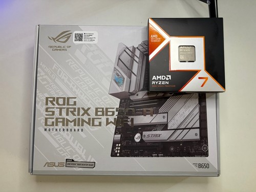 AMD Ryzen 7 9800X3D + Asus