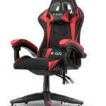 Gamingstuhl ergonomisch mit Lendenkissen Kopfstütze 90-135