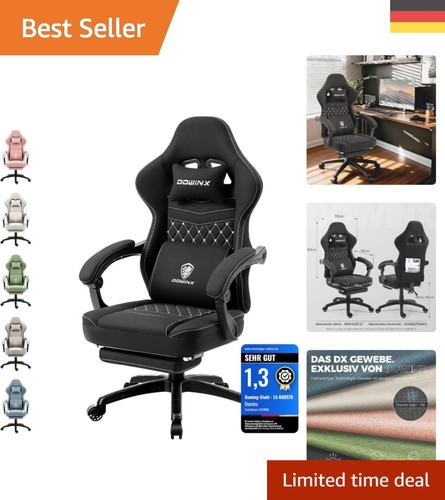 Gaming Stuhl Stoff Bürostuhl mit Tasche