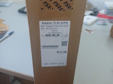MSI Katana 15 B13VFK Gaming Laptop