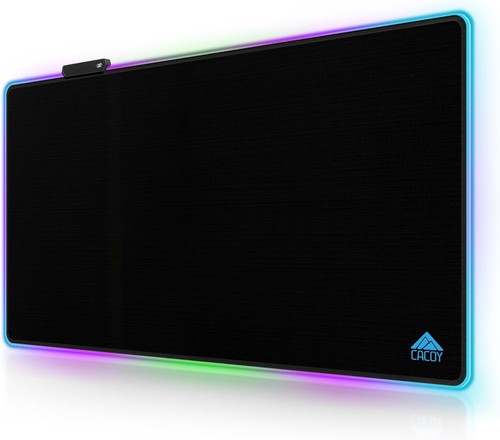 Gaming Mauspad XXL 900x600mm RGB mit