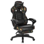 Gaming Stuhl Drehstuhl Bürostuhl Verstellbarer Rückenlehne