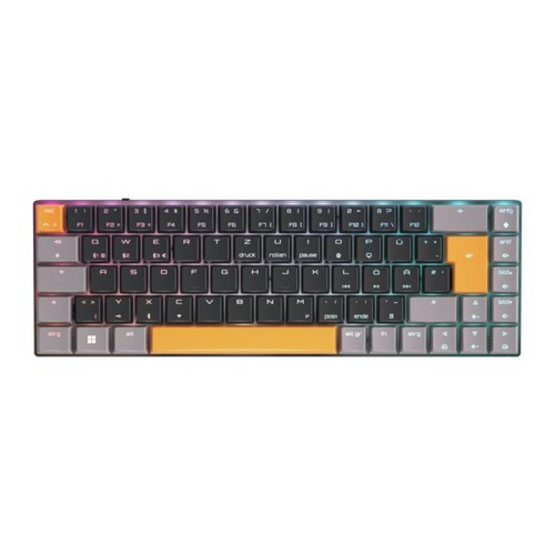 CHERRY MX-LP 2.1 kompakte kabellose Gaming-Tastatur,