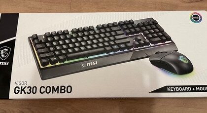 MSI Vigor GK30 Combo, USB Gaming