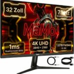 Gaming Monitor,65W USB-C,32" 4K IPS 75Hz