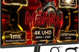 Gaming Monitor,65W USB-C,32" 4K IPS 75Hz
