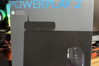 Logitech POWERPLAY 2 Gaming Mauspad Schwarz