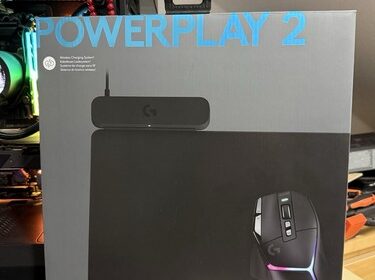 Logitech POWERPLAY 2 Gaming Mauspad Schwarz