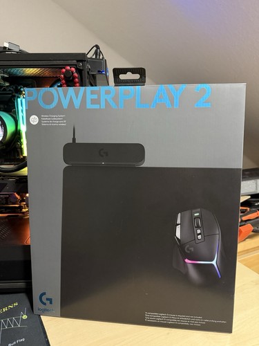 Logitech POWERPLAY 2 Gaming Mauspad Schwarz