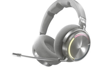 Corsair VIRTUOSO MAX WIRELESS Gaming-Headset, Silber